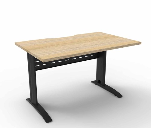 Black Frame - Natural Oak Top 